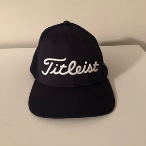 Titleist Black and White Cap